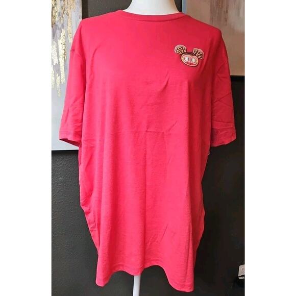 Disney Cruise Line Lookout Cay Lighthouse Point Junkanoo Shirt Adult Large Red - Picture 2 of 6